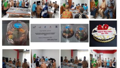 Photo of PC Depok Syukuran Pada Hari Jadi P2TEL ke-40 Rabu 25-11-2020