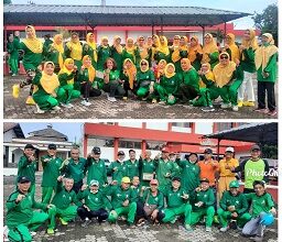 Photo of KJS  P2Tel Bandar Lampung Rutin Senam Aerobic Dan Silaturahmi