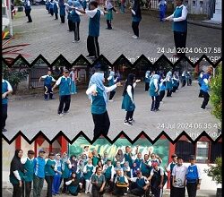 Photo of PC Blitar Melaksanakan Senam Bugar Rutin(24-07-2024)