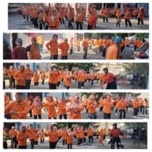 Photo of Dua Kegiatan PC Padang-Senam & Bantuan Datul(M-IV-Mei 2025)