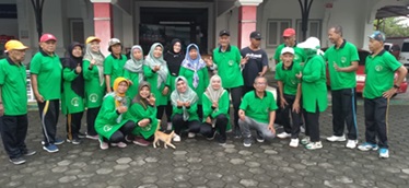 Photo of PC Pekalongan Senam & Lpr PMP Yg Telah Datul