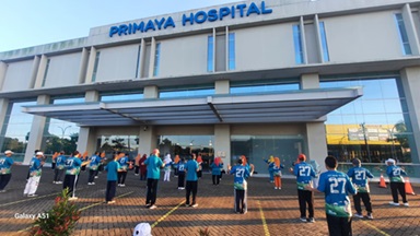 Photo of Senam Bersama Primaya Hospital Wujud Membangun Kemitraan