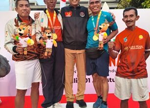 Photo of PMP Sorong Juara-I Tenis Fornas VIII-2025