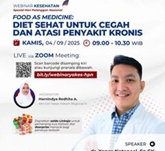Photo of Undangan Webinar Kesh-Diet Cegah Penyakit Kronis(04-09-2025)