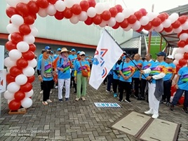 Photo of Funwalk Memeriahkan HUT P2Tel Ke 45