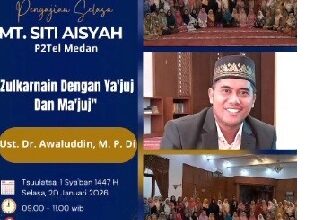 Photo of PC MedanSatu-Pengajian Rutin MT Siti Aisyah P2Tel Medan