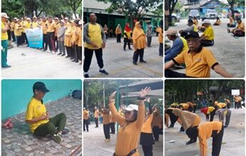 Photo of Senam Therapeutic Bersama KJS P2Tel Solo-2 di Awal Th 2026