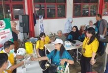 Photo of SKJ P2Tel Makassar Senam & Sosialisasi Kebutuhan Zat Gizi