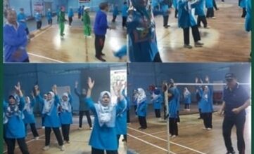 Photo of KJS P2Tel Padang-Senam Rutin Minggu ke-4 Maret 2026