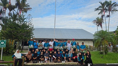 Photo of KJS Khatulistiwa P2Tel Pontianak Senam Dan HBH 1447H