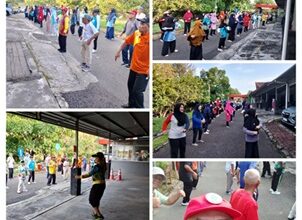 Photo of KJS Beruang Madu P2Tel Balikpapan Senam Rutin(03-04-2026)
