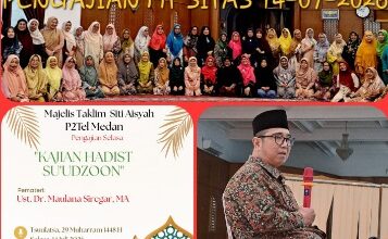 Photo of Pengajian Rutin MT Siti Aisyah P2Tel Medan(14-07-2026)