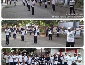 Photo of PC Blitar Senam Bugar Rutin 7 Oktober 2026