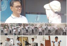 Photo of Jumat Sehat KJS P2Tel Solo-1 gelar Senam Therapeutic lanjut Pembinaan Rohani